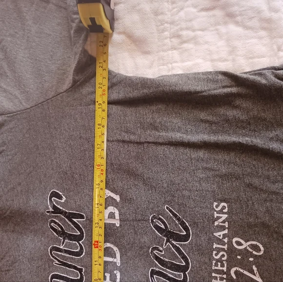 3 Christian Womans Tees XL Bella+Canvas Green Purple Gray Everyday Wear🙏 - Picture 8 of 16